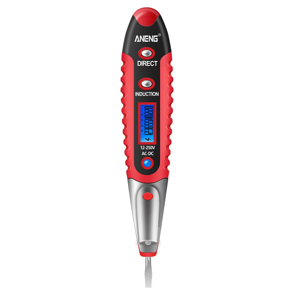 Digital Display Multifunctional Non-contact Test Pencil AC/DC 12-250V