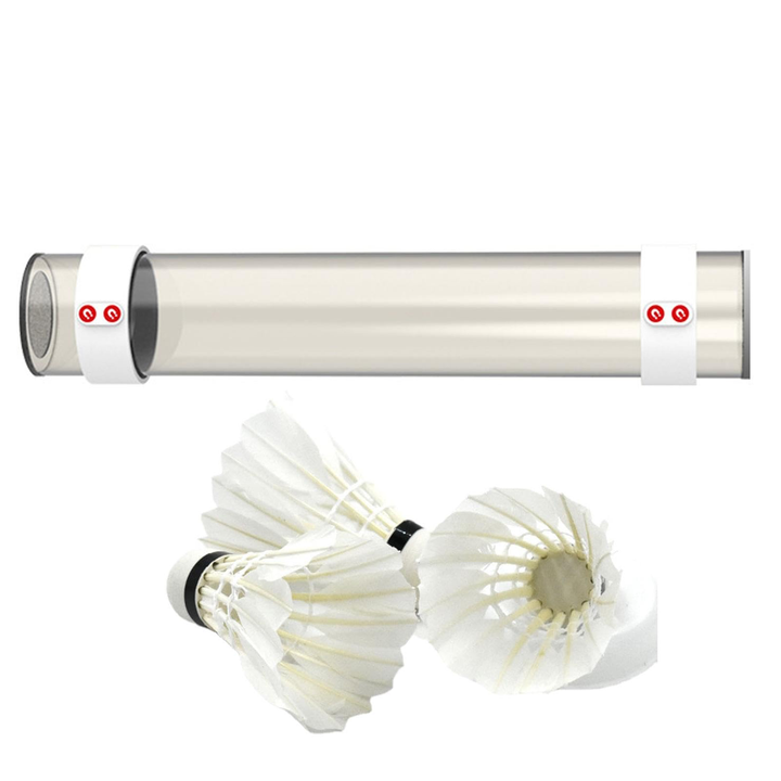 SPP Magnetic Badminton Shuttlecock Holder Tube - Portable & Secure Shuttlecock Organizer for Backyard, PE Class, Park, Gym