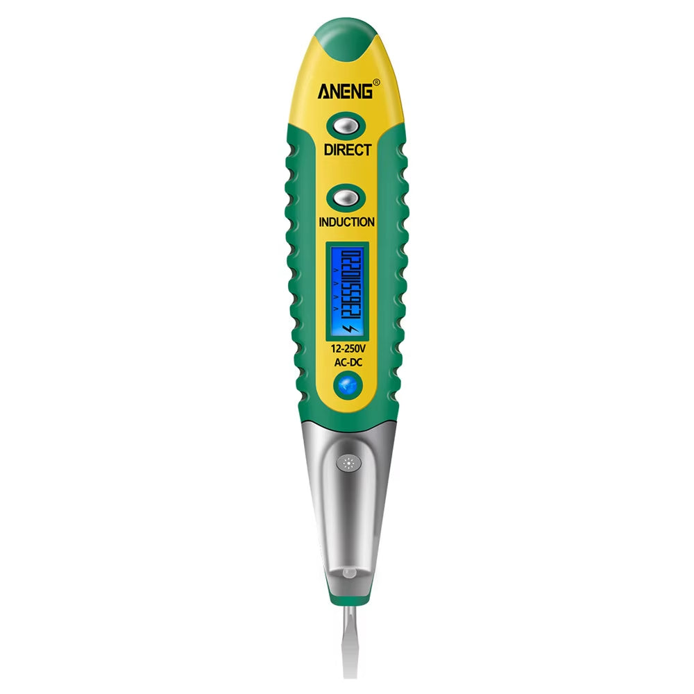 Digital Display Multifunctional Non-contact Test Pencil AC/DC 12-250V