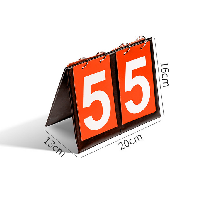JING Game Scoreboard Can Be Turned Basketball Billiards Football Badminton ball Scoreboard