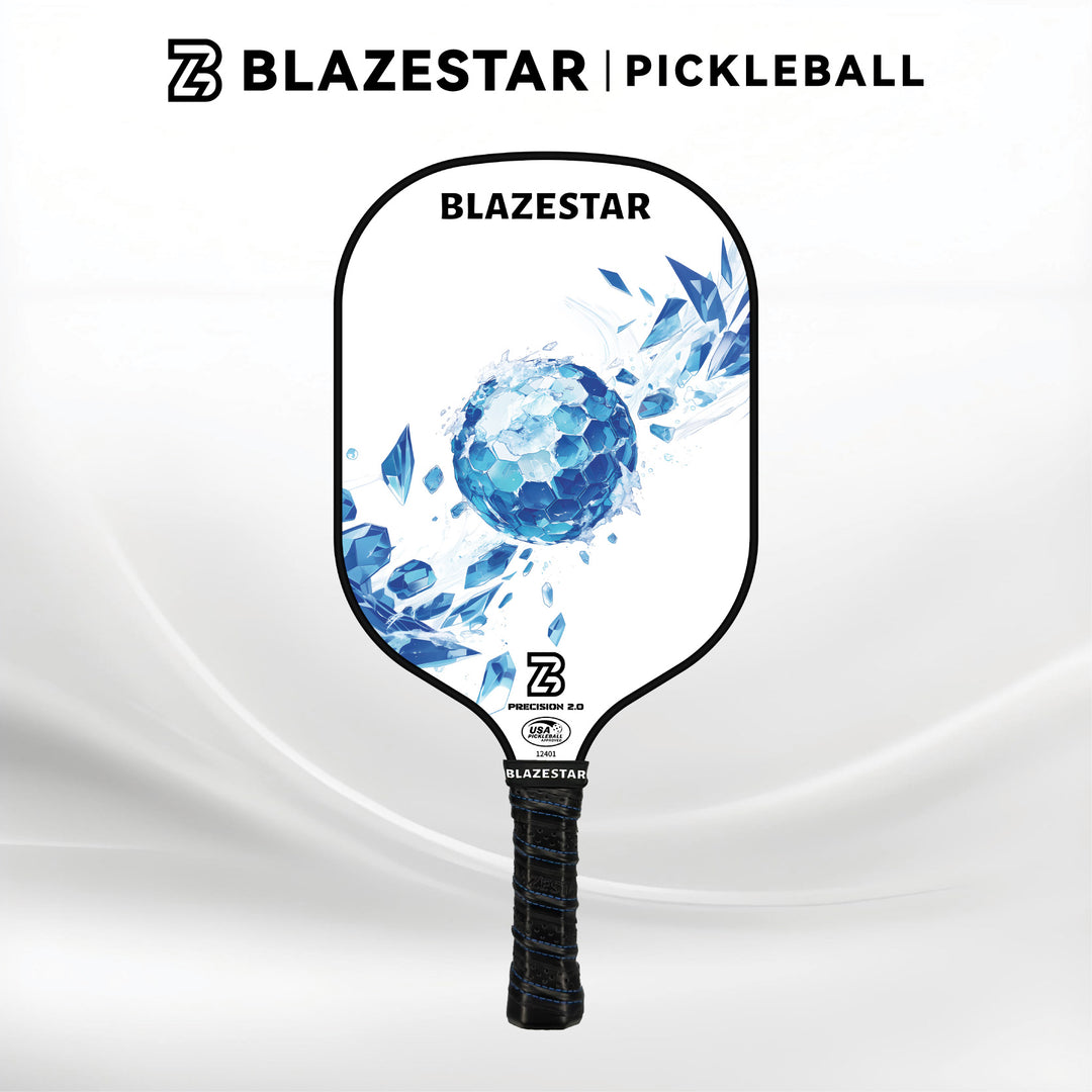BLAZESTAR Professional Pickleball Paddle - Ice Hockey Series - Fiberglass Paddle
