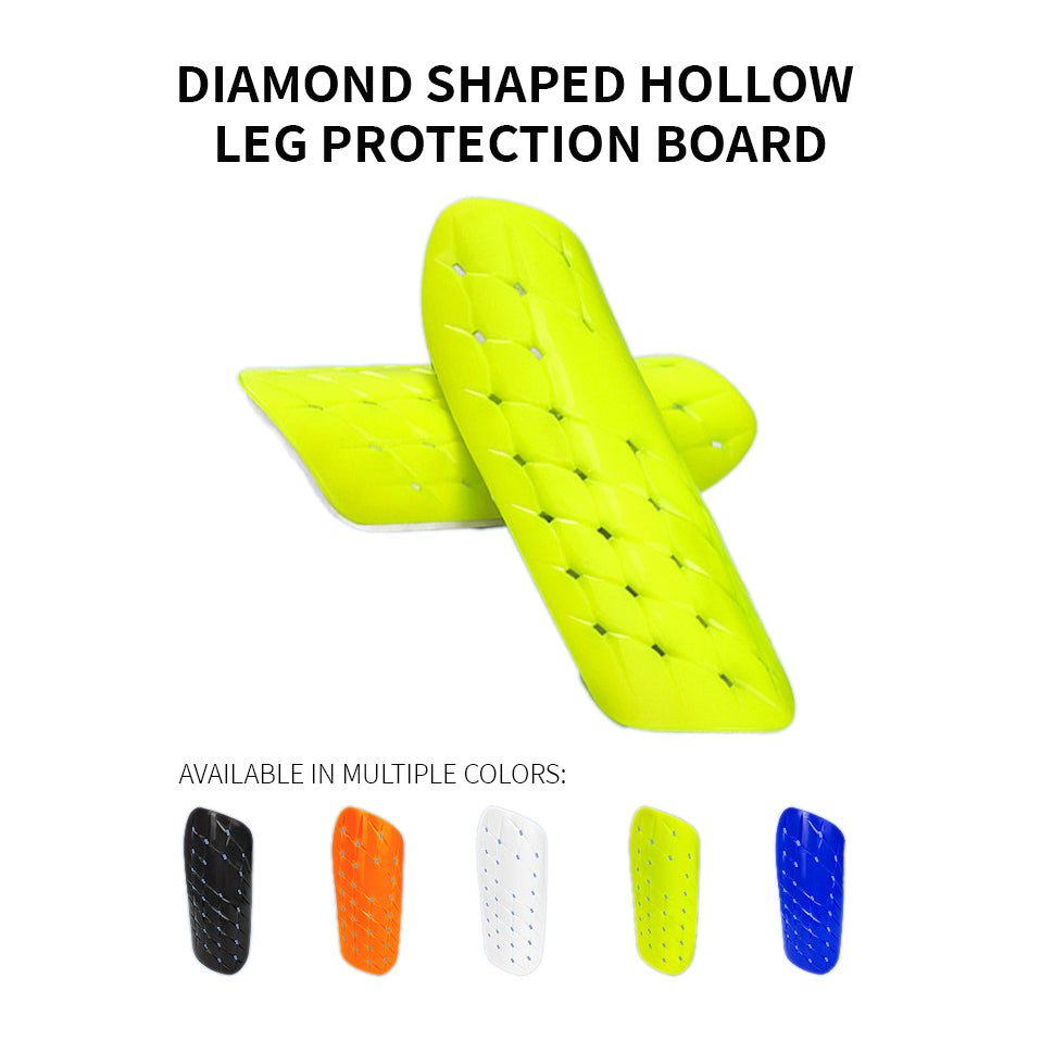 Spp Diamond Grid Soccer Shin Guards – Professional Protection Guards for Adults and Kids,HTB37