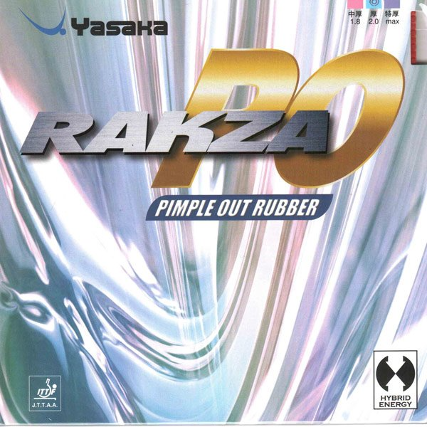 Yasaka Rakza PO - Table Tennis Rubber Tensor - Red product image - YASAKA table tennis rubber