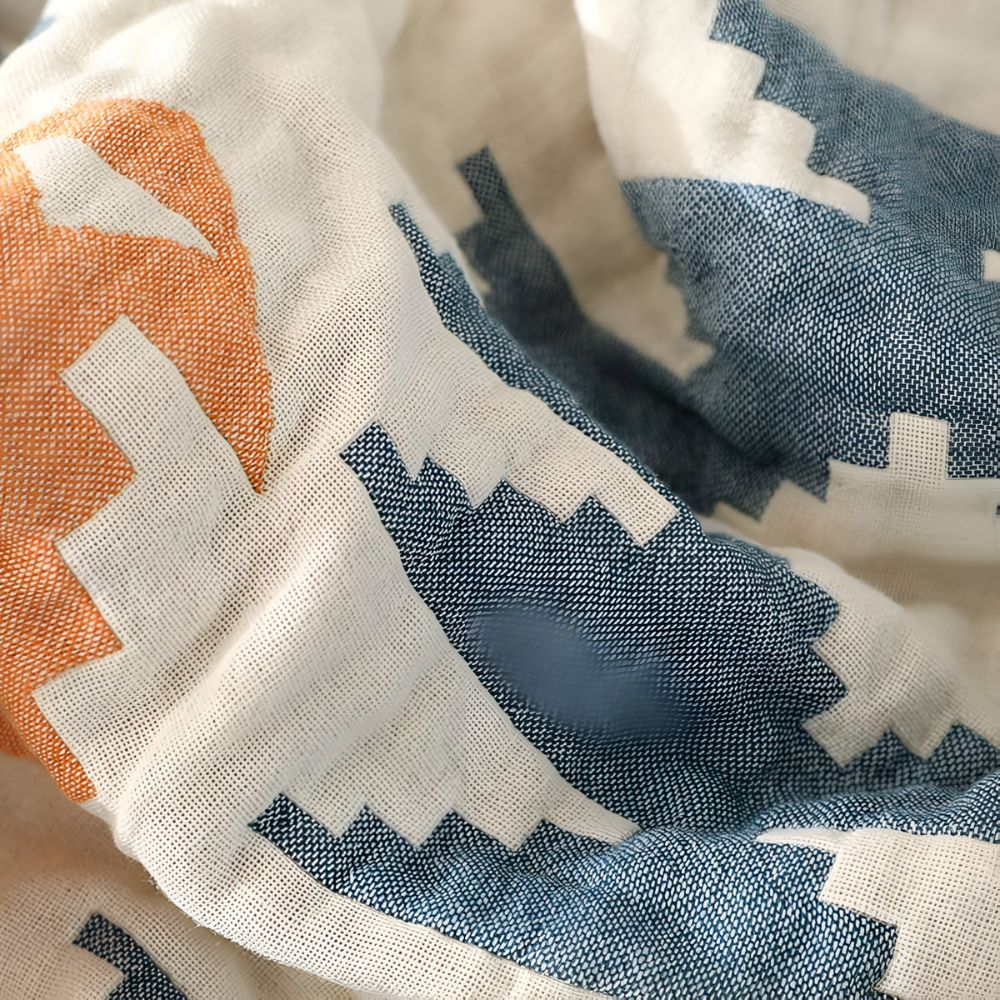 Gauze Cotton Towel Blanket – 100% Cotton, Soft, Lightweight, Summer Throw & Air-Conditioning Blanket