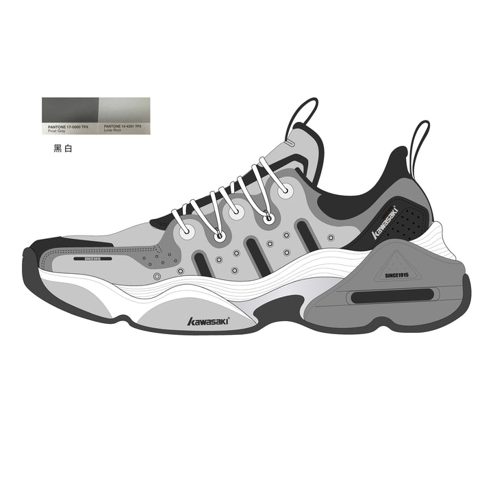 Kawasaki Badminton Shoes K1B20-C32018 Grey