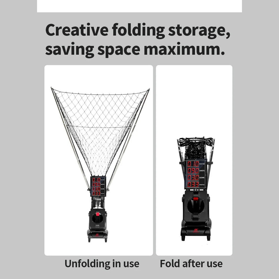 SIBOASI Basketball Rebound Machine – Automatic Ball Return, Smart Training System, Model K2100A