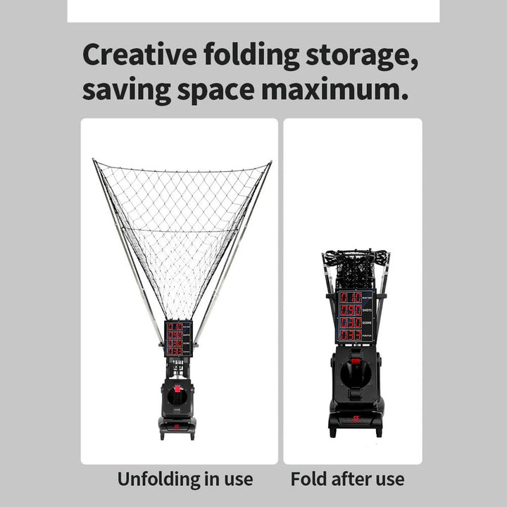 SIBOASI Basketball Rebound Machine – Automatic Ball Return, Smart Training System, Model K2100A