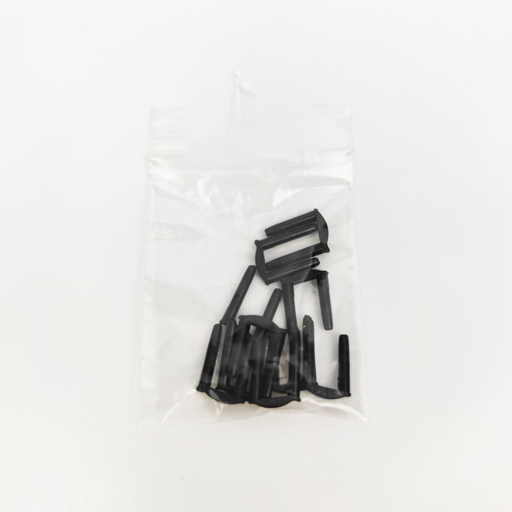 10 PCS/Bag Badminton Racket String Guard Connectors, T-shaped Long and Short Double Connectors