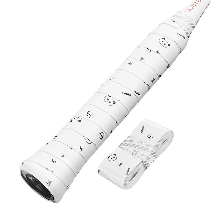 Badminton & Tennis Grip – Printed Design, Sticky, Anti-Slip, Sweat-Absorbent