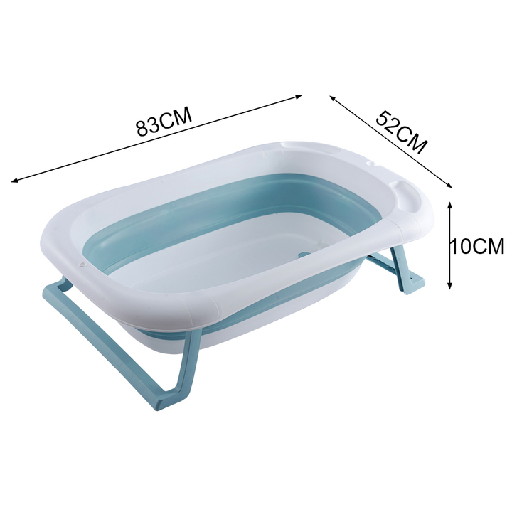 Baby Foldable Bath Tub – Thickened Large Basin for Sitting & Lying, Children Bath Bucket