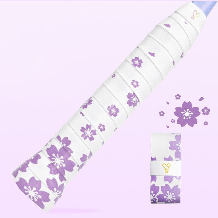 Badminton & Tennis Grip – Printed Design, Sticky, Anti-Slip, Sweat-Absorbent