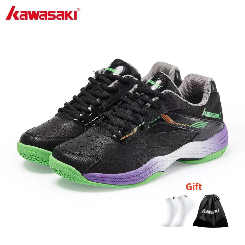 Kawasaki K1B51 White badminton shoes main product view