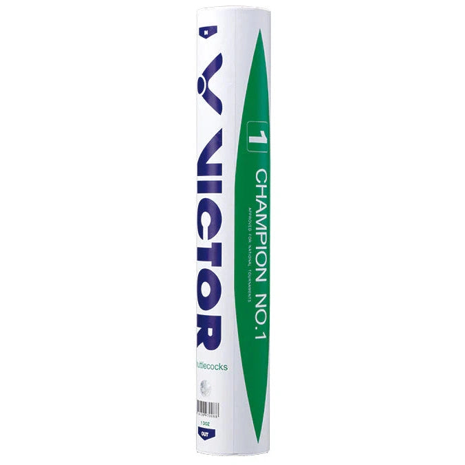 VICTOR Champions No 1 Badminton Shuttlecocks Feather