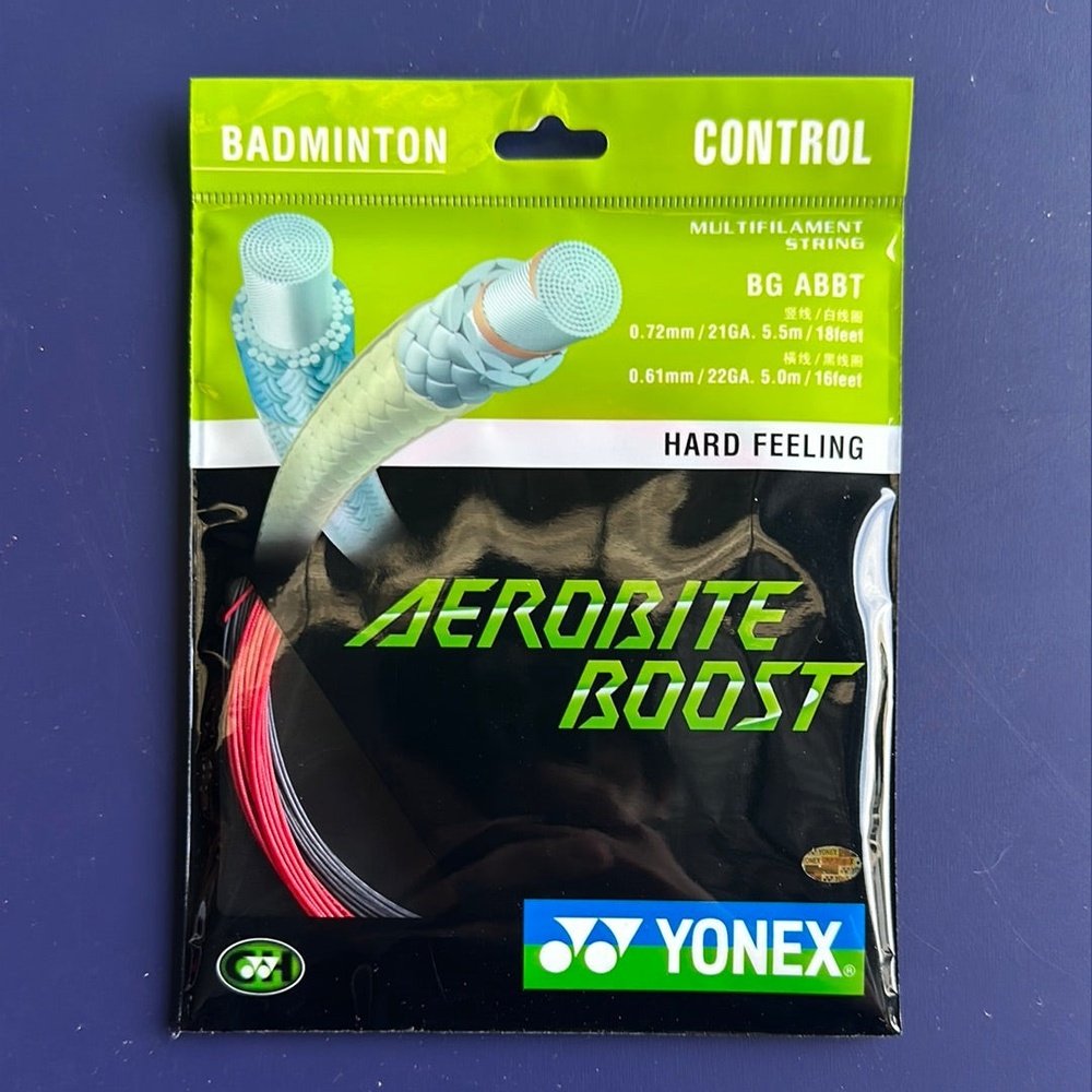 YONEX Aerobite Boost Badminton String ABBT - GREY product image - YONEX Badminton String