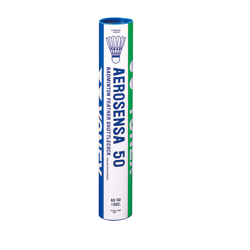 Yonex Aerosensa 50 Badminton Shuttlecocks (Tournament Grade Feather)