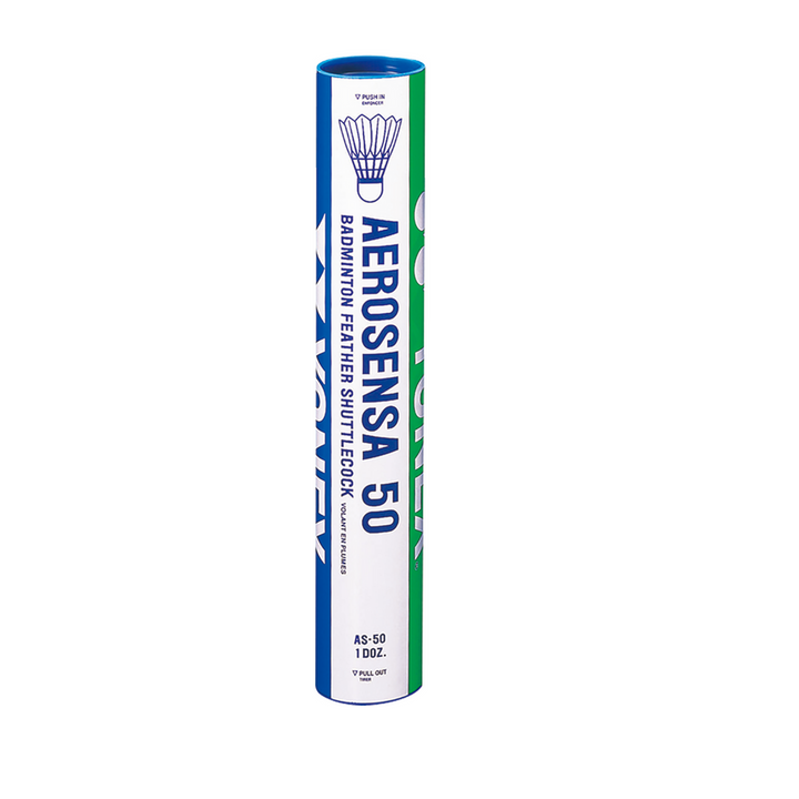 Yonex Aerosensa 50 Badminton Shuttlecocks (Tournament Grade Feather)