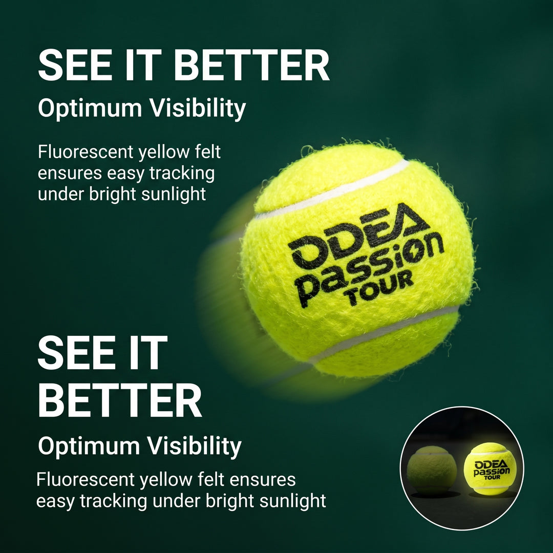 ODEA Passion Tennis Balls(Competition level, ITF approved）