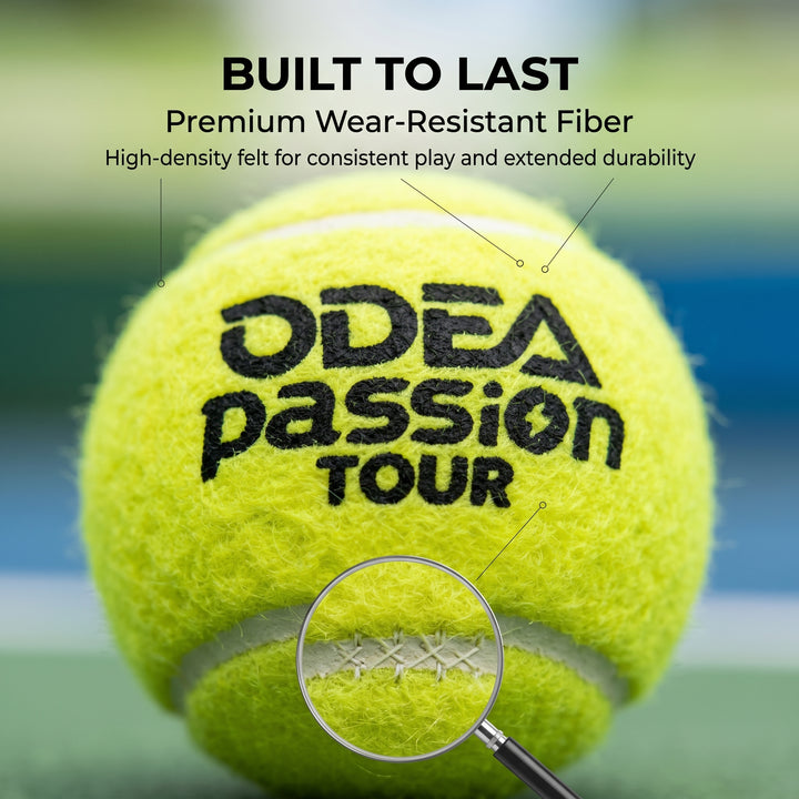 ODEA Passion Tennis Balls(Competition level, ITF approved）