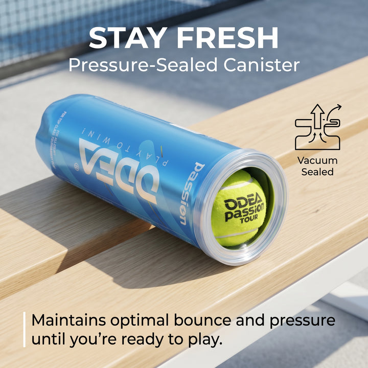 ODEA Passion Tennis Balls(Competition level, ITF approved）