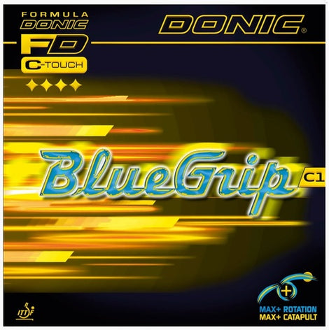 DONIC BLUEGRIP C1 C2 Table Tennis Rubber - Red product image - Donic table tennis rubber