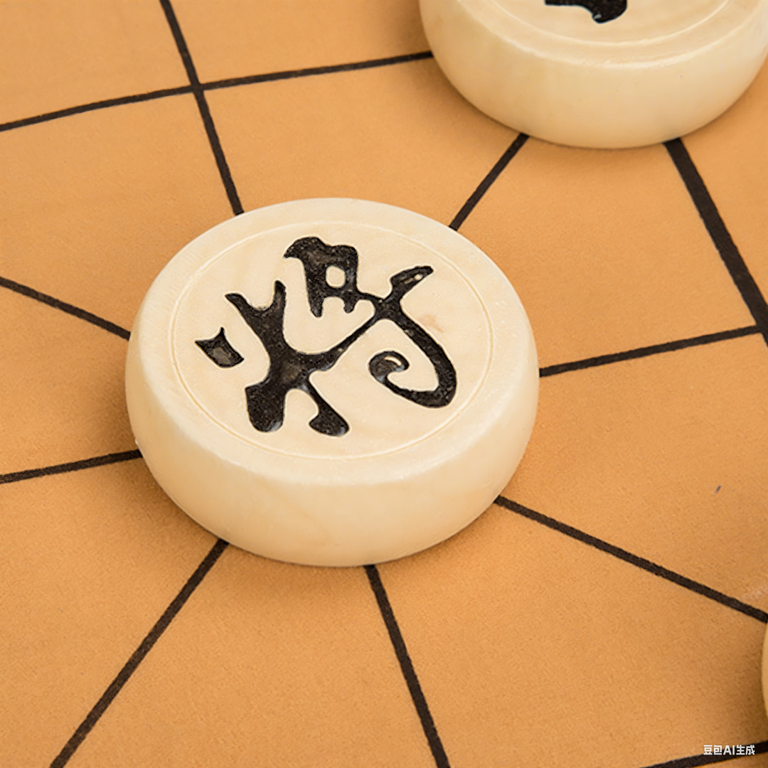 SPPHONEIX Wooden Chinese Chess Xiangqi Set for Board Game Traditional Game Travel Game