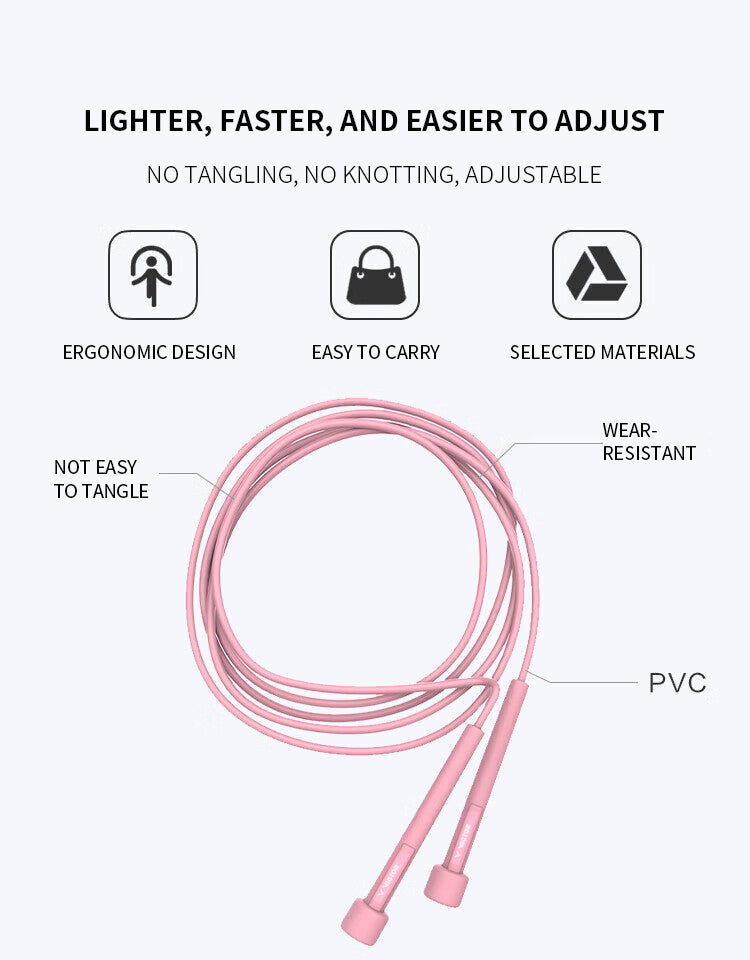 VICTOR Jump Rope – Fitness Training, Unisex, 2.7mx4.0mm,SP652