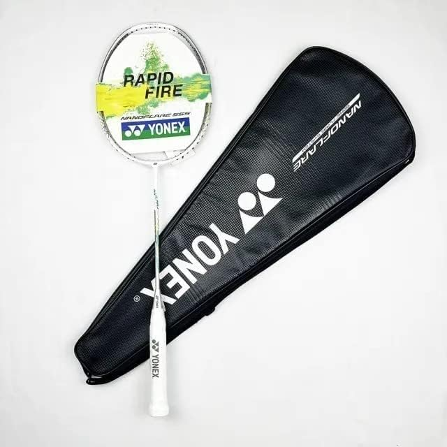 YONEX Nanoflare 555 4U5 Badminton Racket NF-555EX MATW (Matte  White) Frame Only