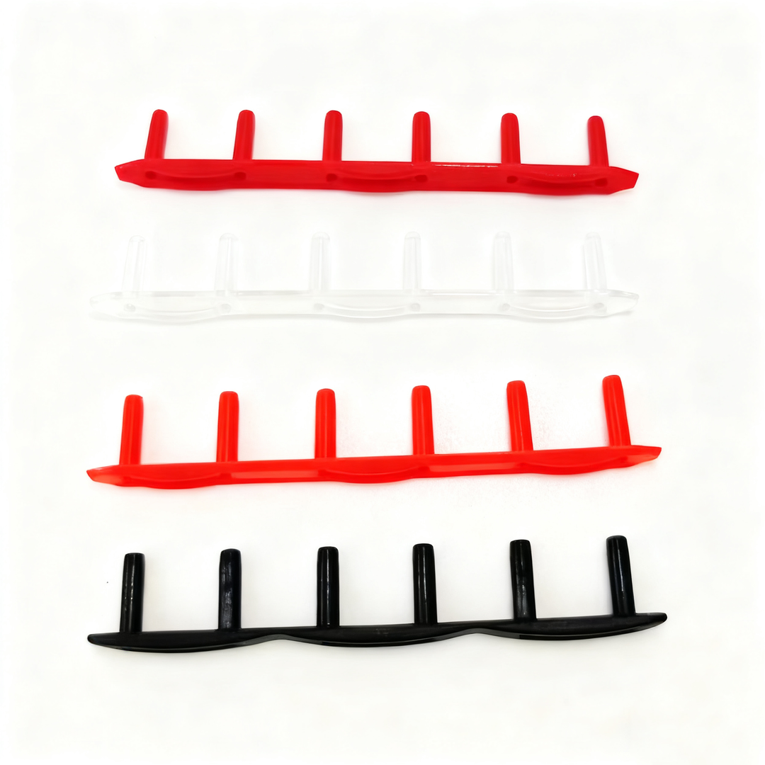 Badminton Racket Anti-Collapse Strip – 6-Link Grommet, Frame & String Protection