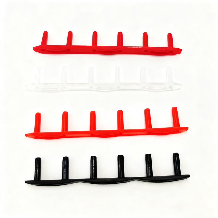 Badminton Racket Anti-Collapse Strip – 6-Link Grommet, Frame & String Protection