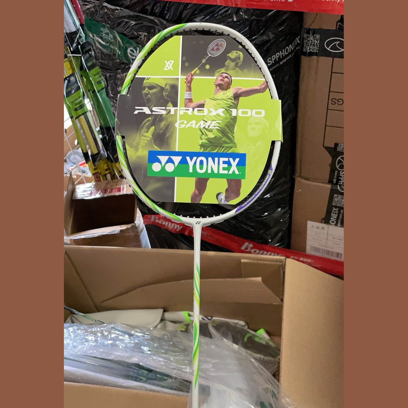 YONEX 2025 ASTROX 100VA GAME (Grayish Beige) Badminton Racket - 3UG5 / 4UG6 product image - YONEX Badminton Racket