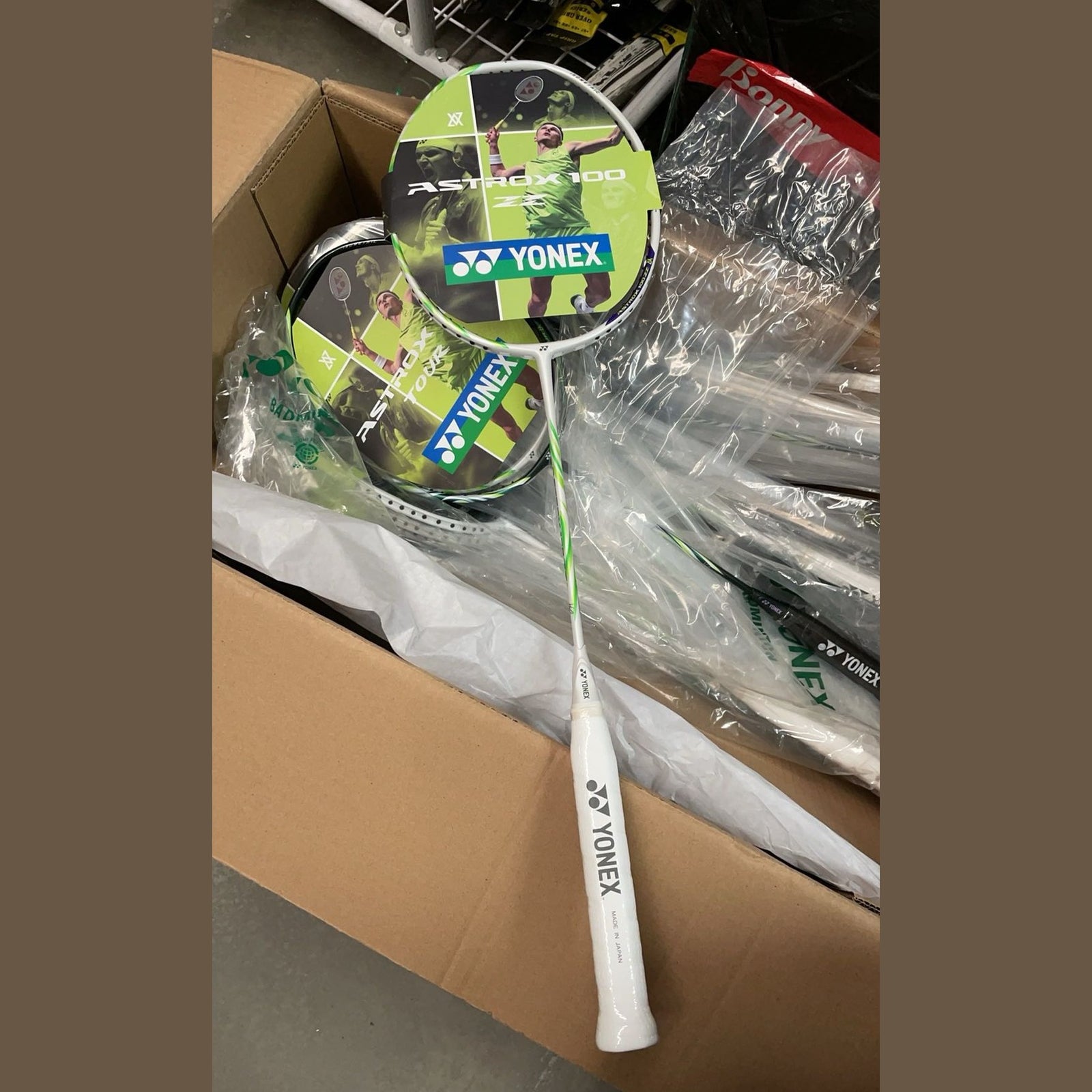 YONEX Astrox 100VA ZZ (Grayish Beige) Badminton Racket product image - YONEX Badminton Racket