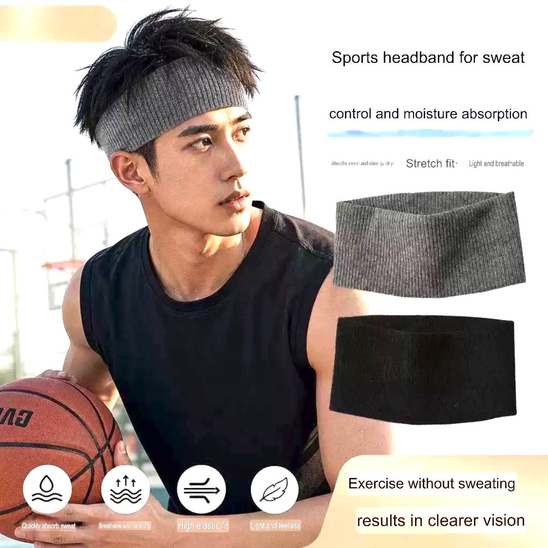 Knitted Sports Sweatband – 7 Colours