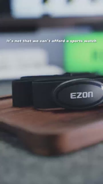 EZON C009 Pro Heart Rate Monitor | ANT+ & Bluetooth 5.1 | Waterproof | Wahoo Compatible
