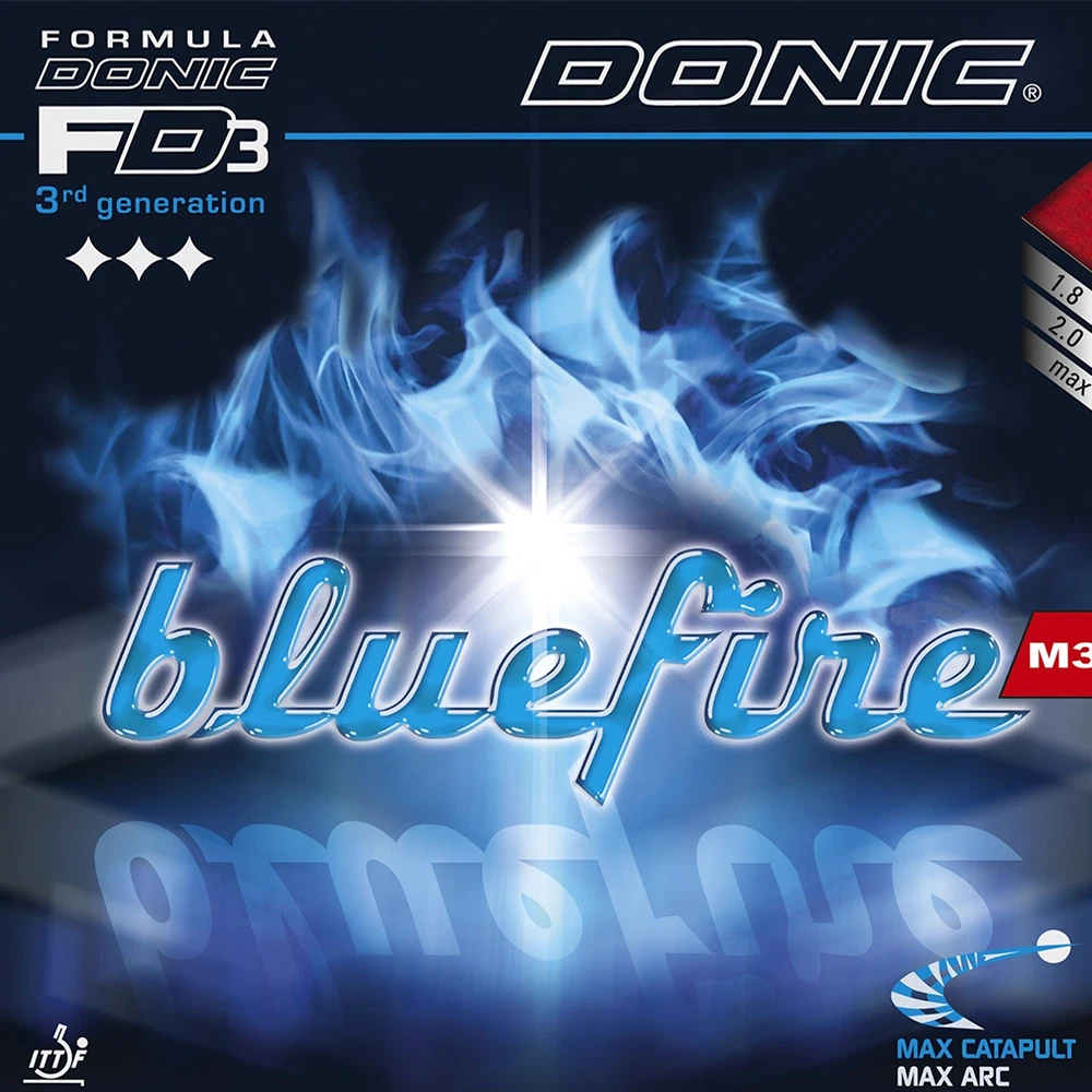 Donic Bluefire M1 M2 M3 Table Tennis Rubber - Red product image - Donic table tennis rubber