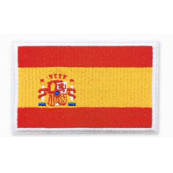 Mini Embroidered Flag Patch with Velcro – Tactical Hook & Loop Badge for Bags