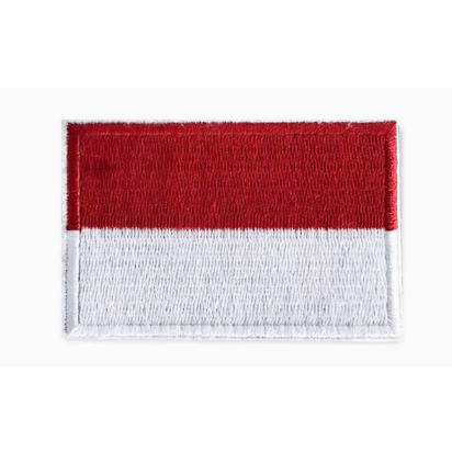 Mini Embroidered Flag Patch with Velcro – Tactical Hook & Loop Badge for Bags