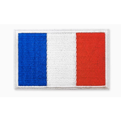 Mini Embroidered Flag Patch with Velcro – Tactical Hook & Loop Badge for Bags