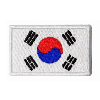 Mini Embroidered Flag Patch with Velcro – Tactical Hook & Loop Badge for Bags