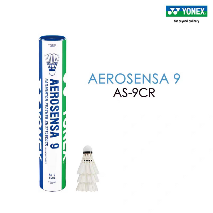 YONEX 12 PCS Aerosensa AS-9 Badminton Shuttlecock