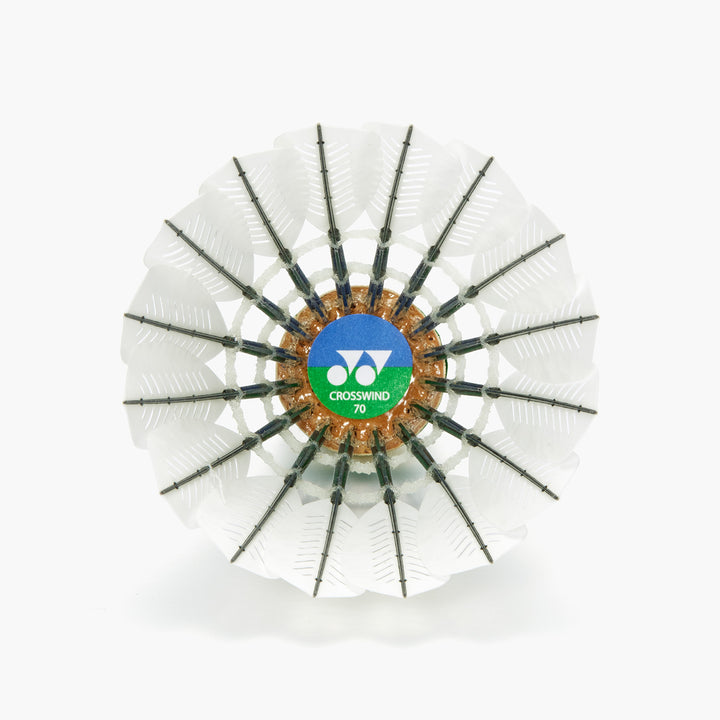 YONEX 6PCS Artificial Badminton Shuttlecock CROSSWIND 70