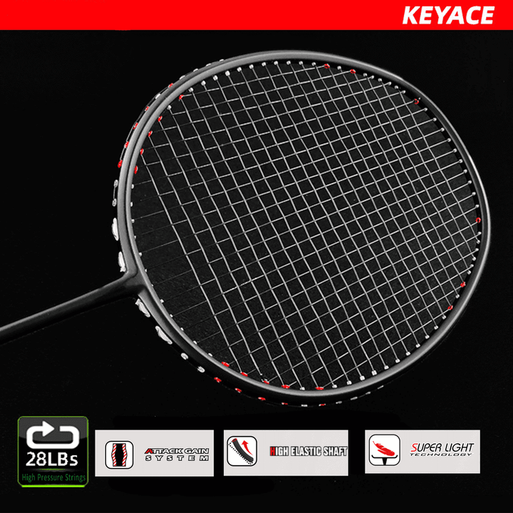 NO BRAND Badminton Racket（Manufacturer Original Carbon Warp Racket）