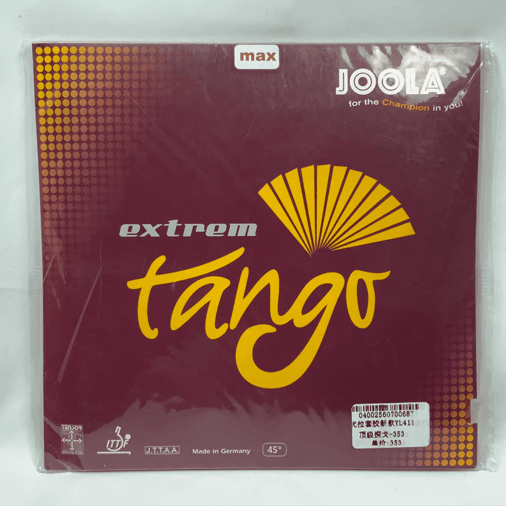 JOOLA Extrem Tango Table Tennis Rubber Tensor - Red product image - JOOLA table tennis rubber