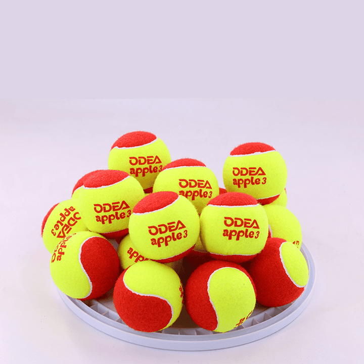 ODEA Stage 3 RED 48 PCS Children Beginners Tennis Balls Low Compression Slower Speed
