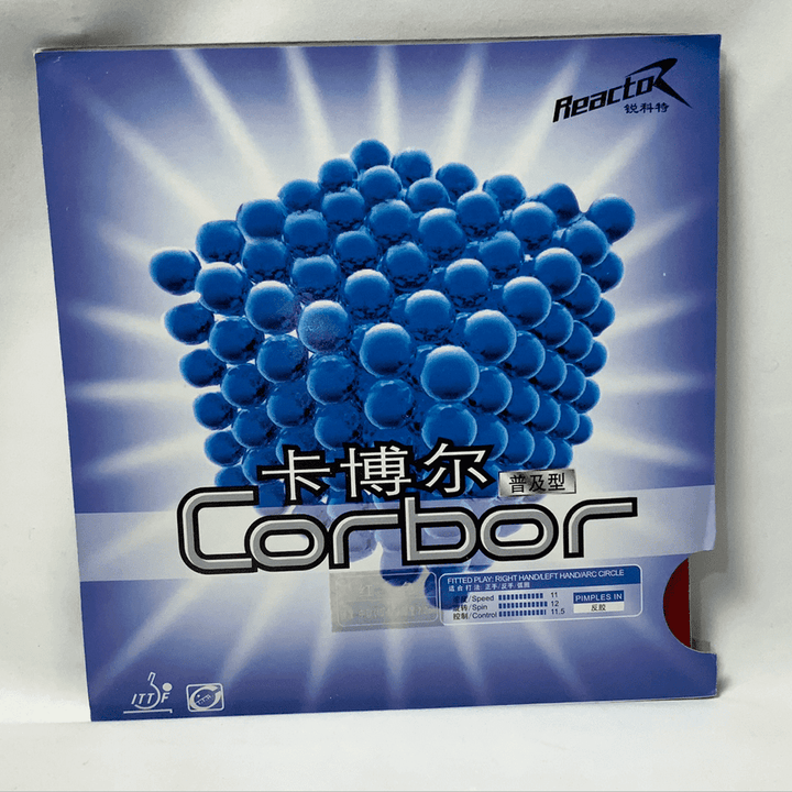 REACTOR Corbor Table Tennis Rubber Loop Plus Attack Pips in 1Pcs