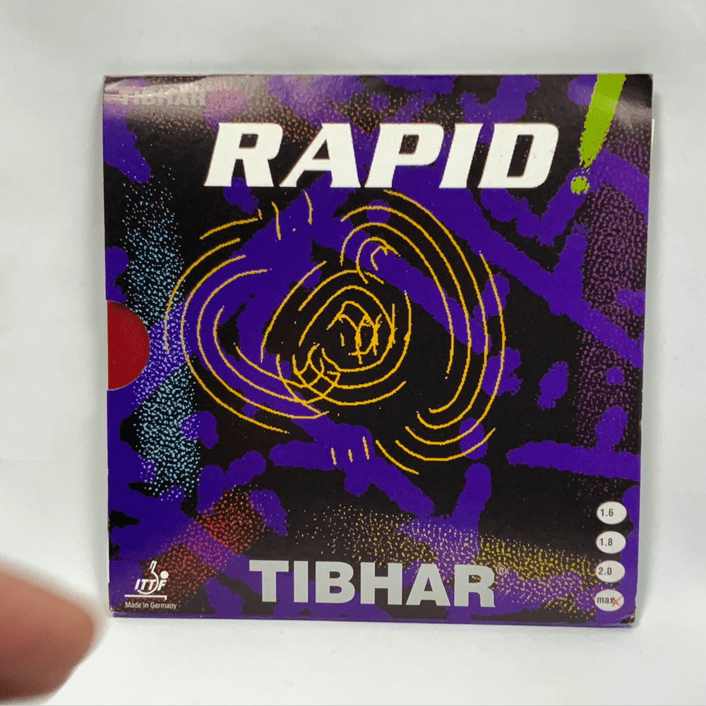 Tibhar Rapid table tennis rubber Anti-spin - red product image - Tibhar table tennis rubber